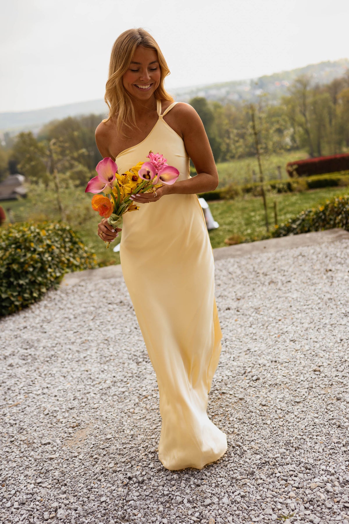 Robe Mira - jaune