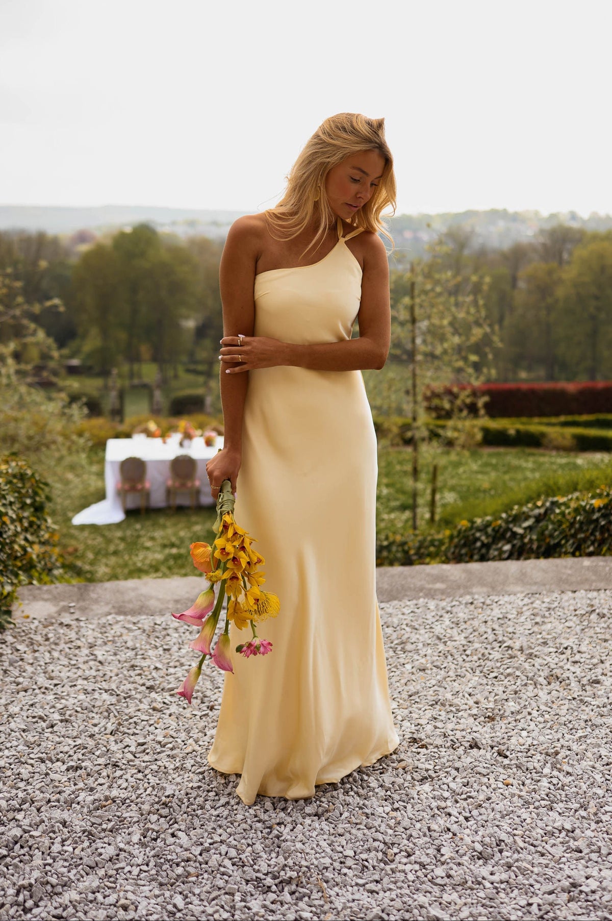 Robe Mira - jaune