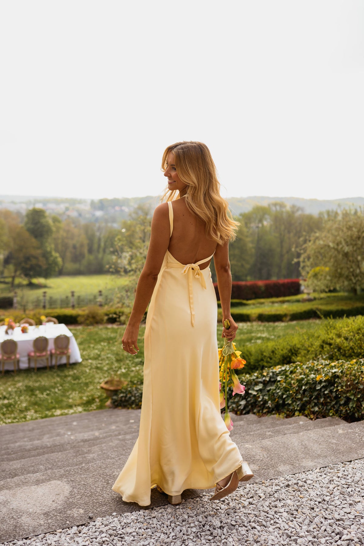 Robe Mira - jaune