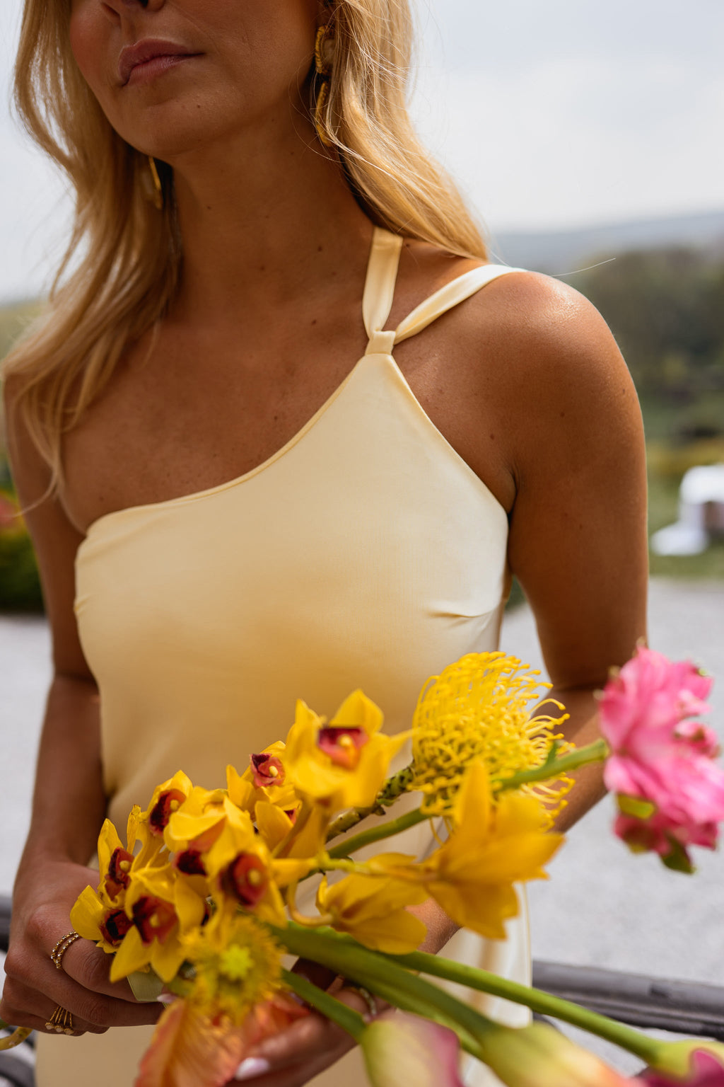 Robe Mira - jaune