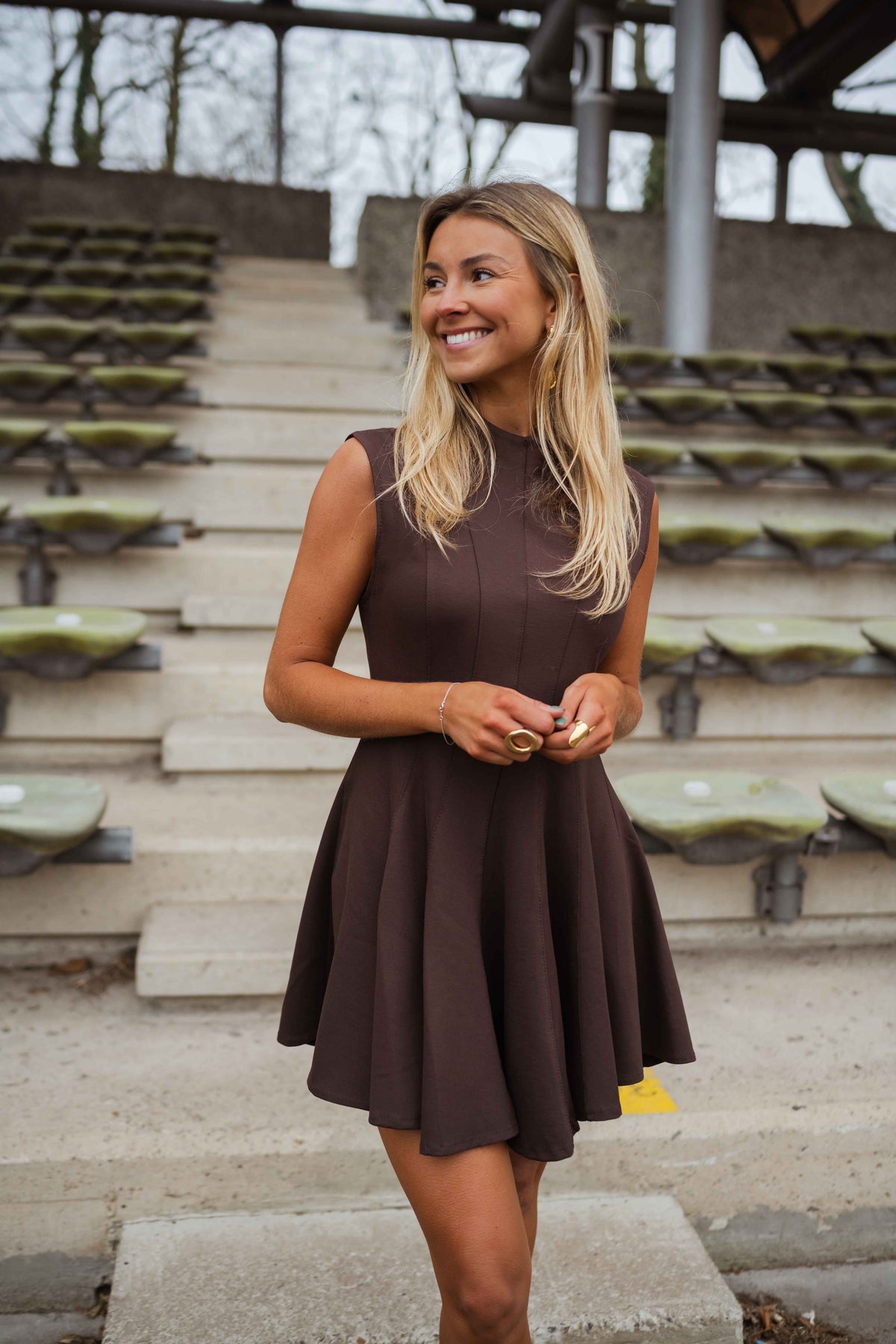 Robe Morgane - brune