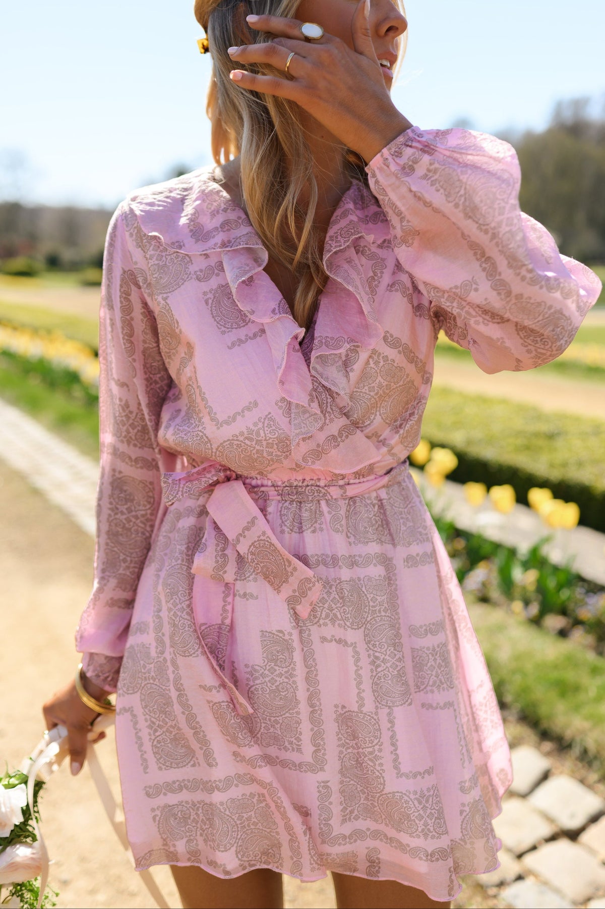 Robe Nadan - rose