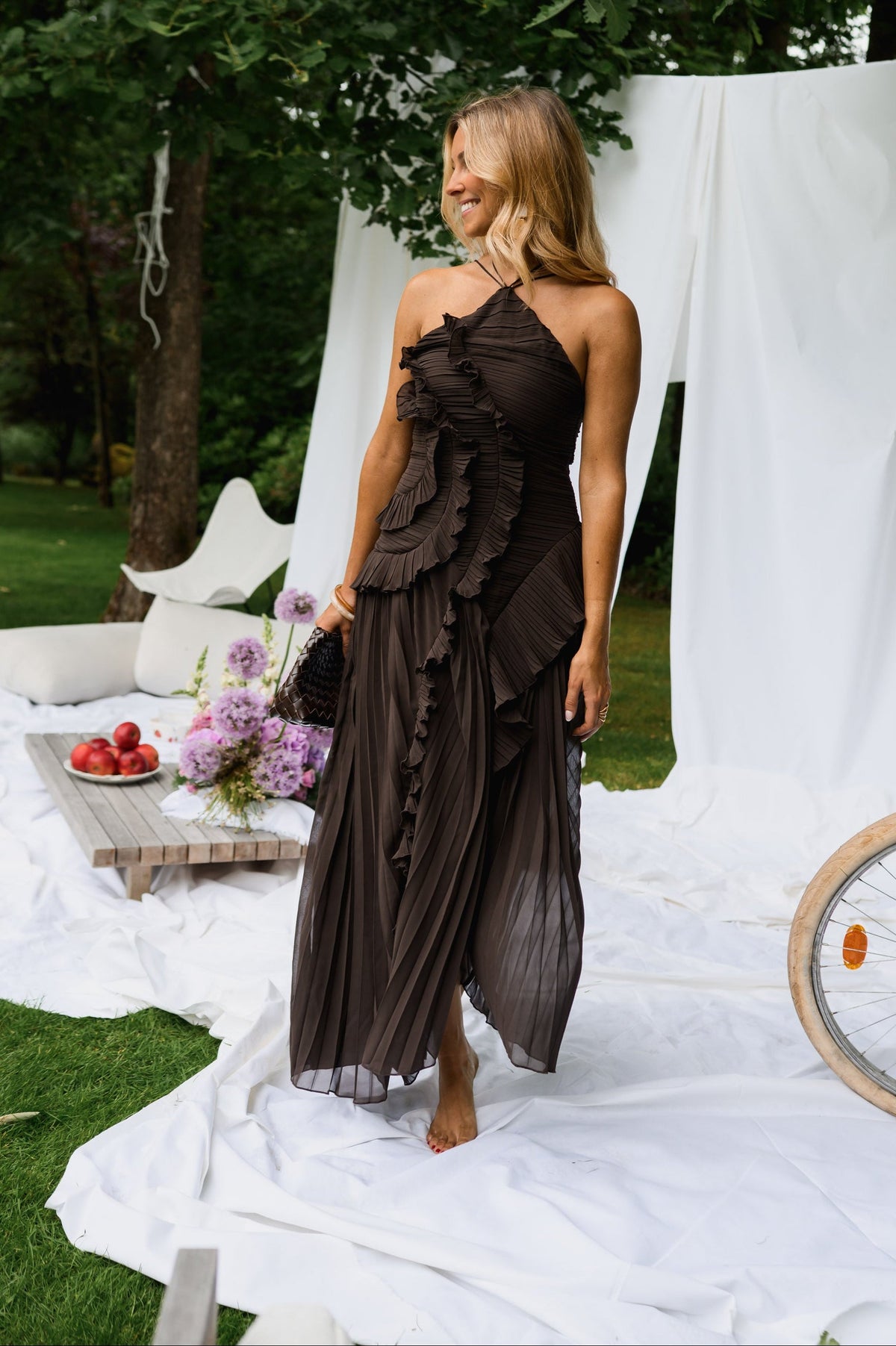 Robe Nanci - chocolat