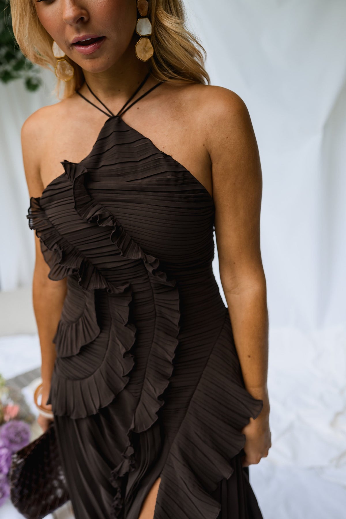 Robe Nanci - chocolat