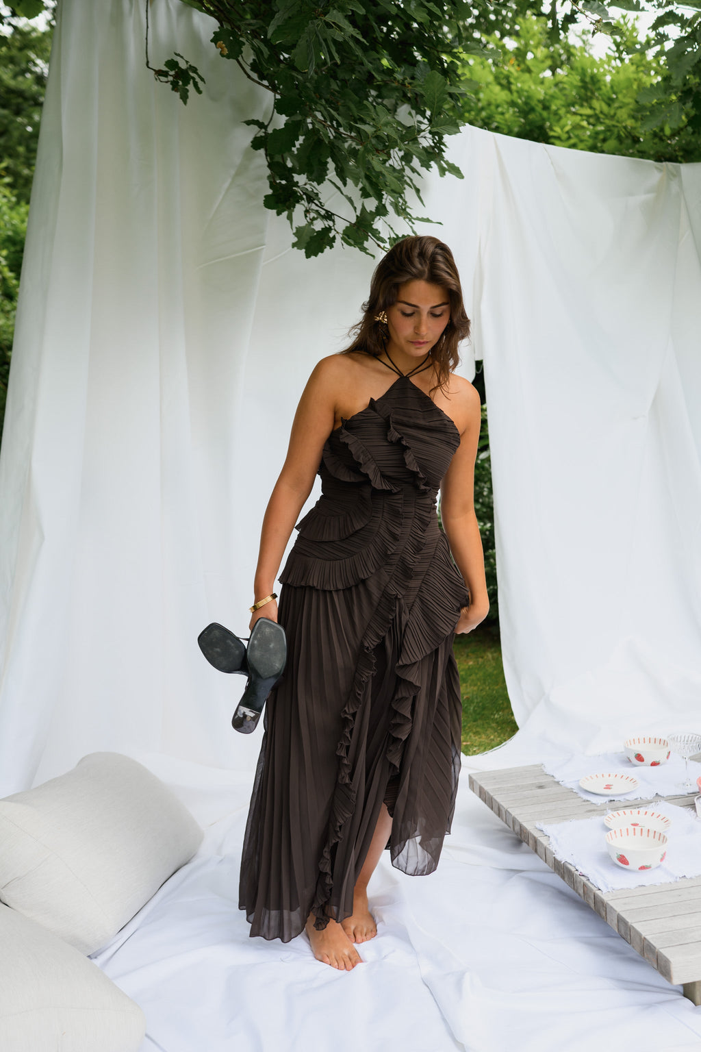 Robe Nanci - chocolat