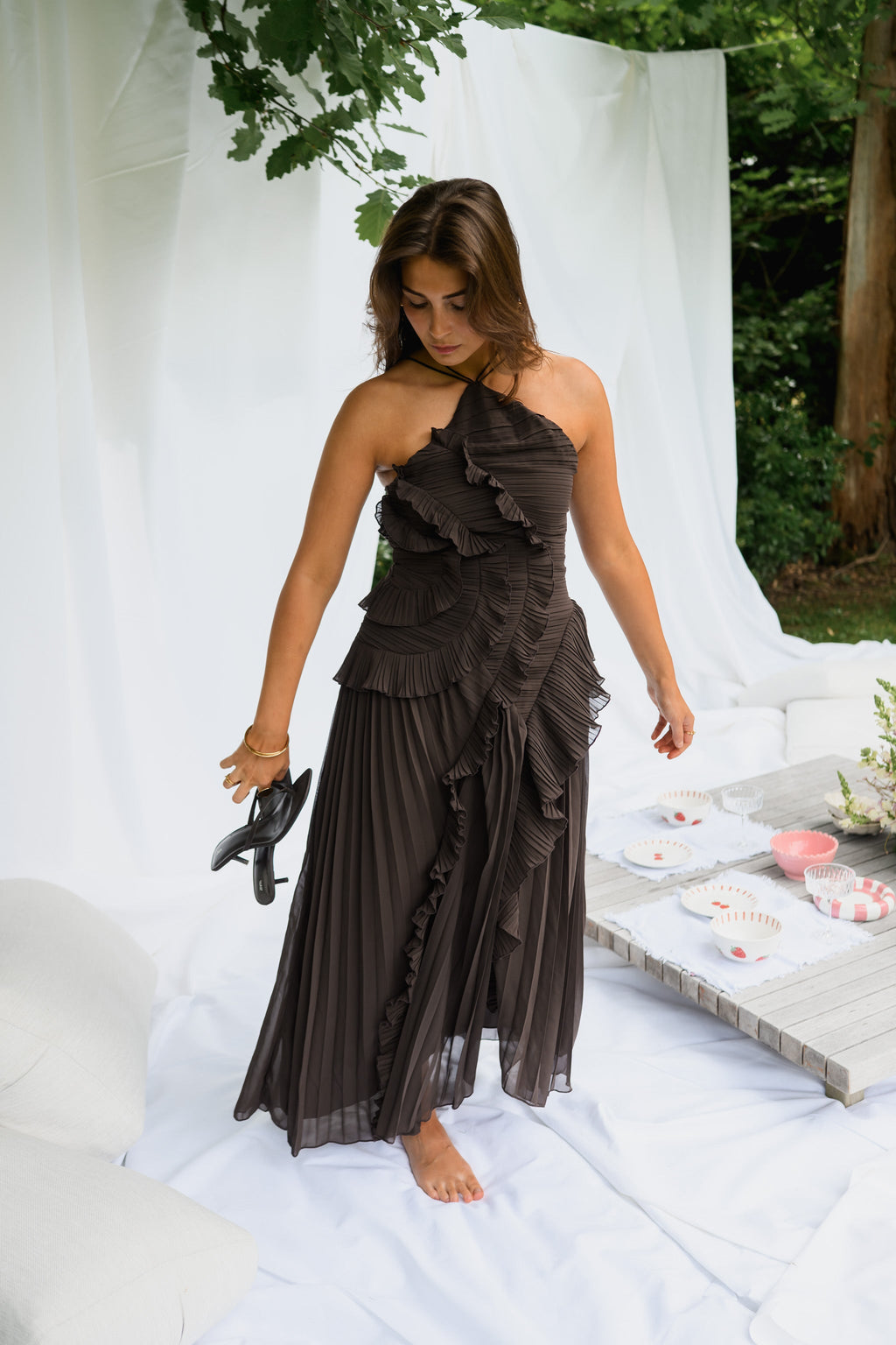 Robe Nanci - chocolat