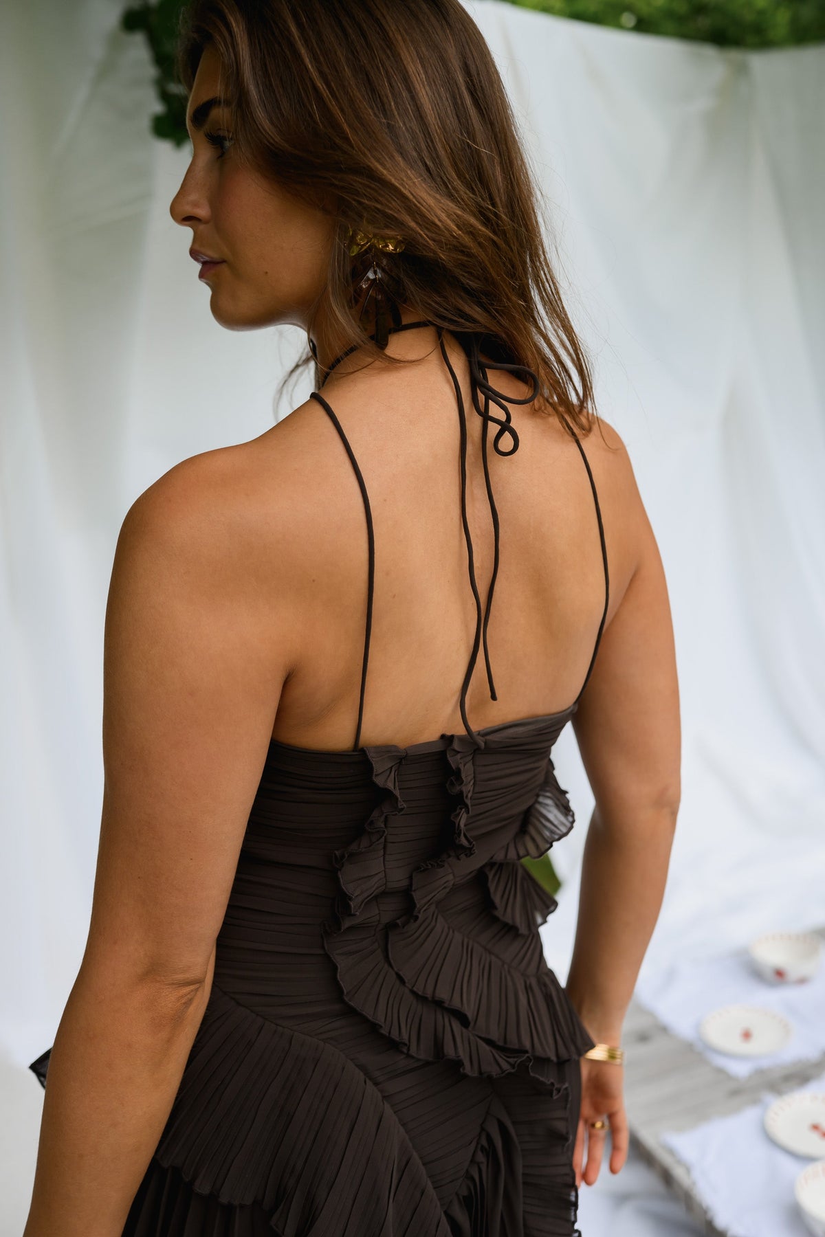 Robe Nanci - chocolat