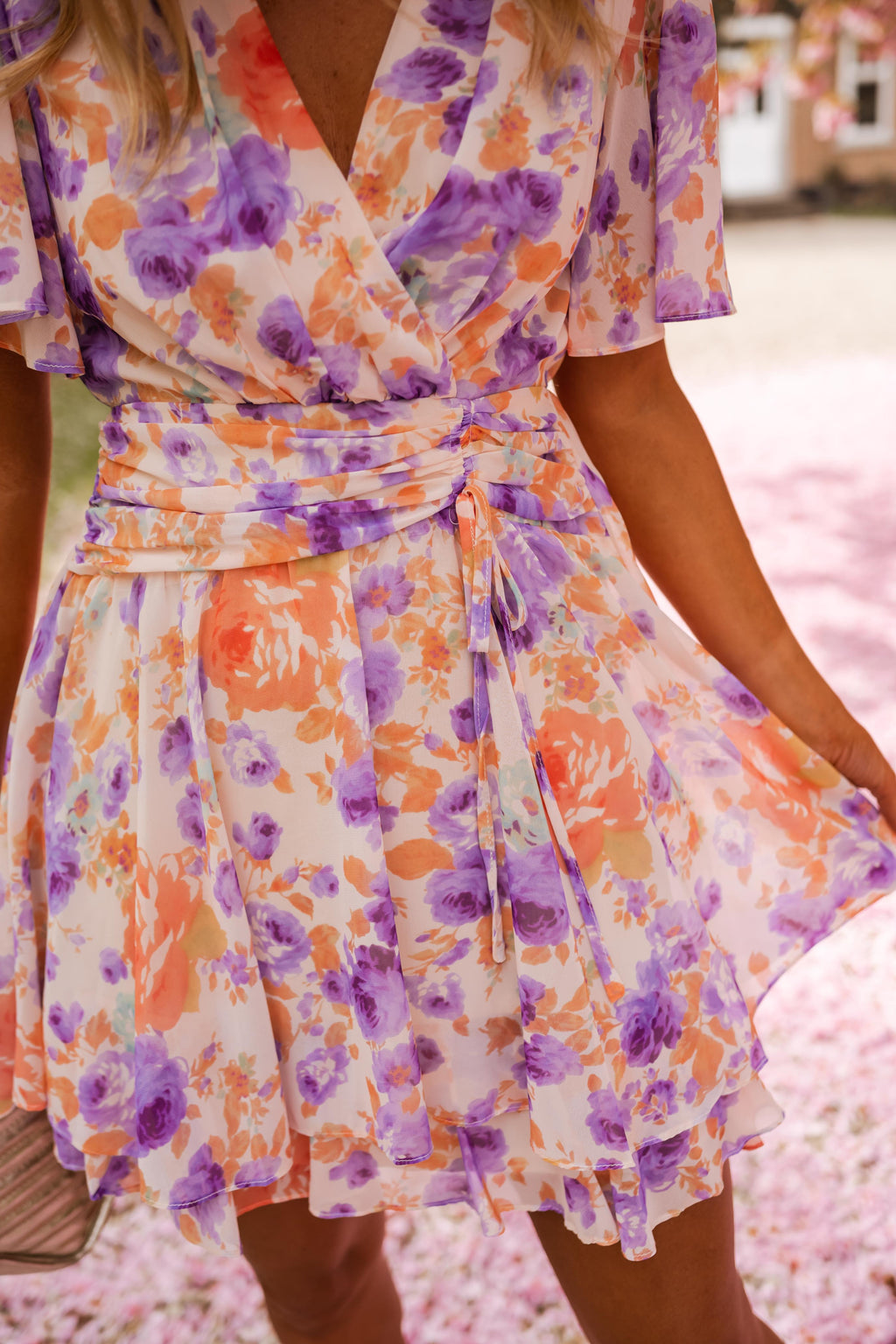 Robe Ophélie - à fleurs