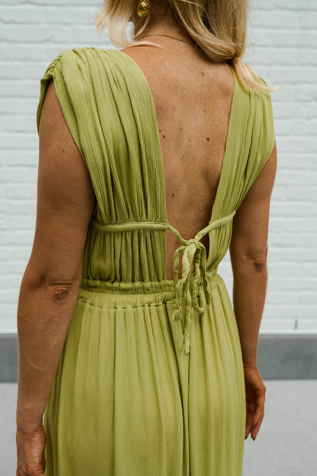Robe Oriane - olive