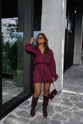 Robe Sabina - prune