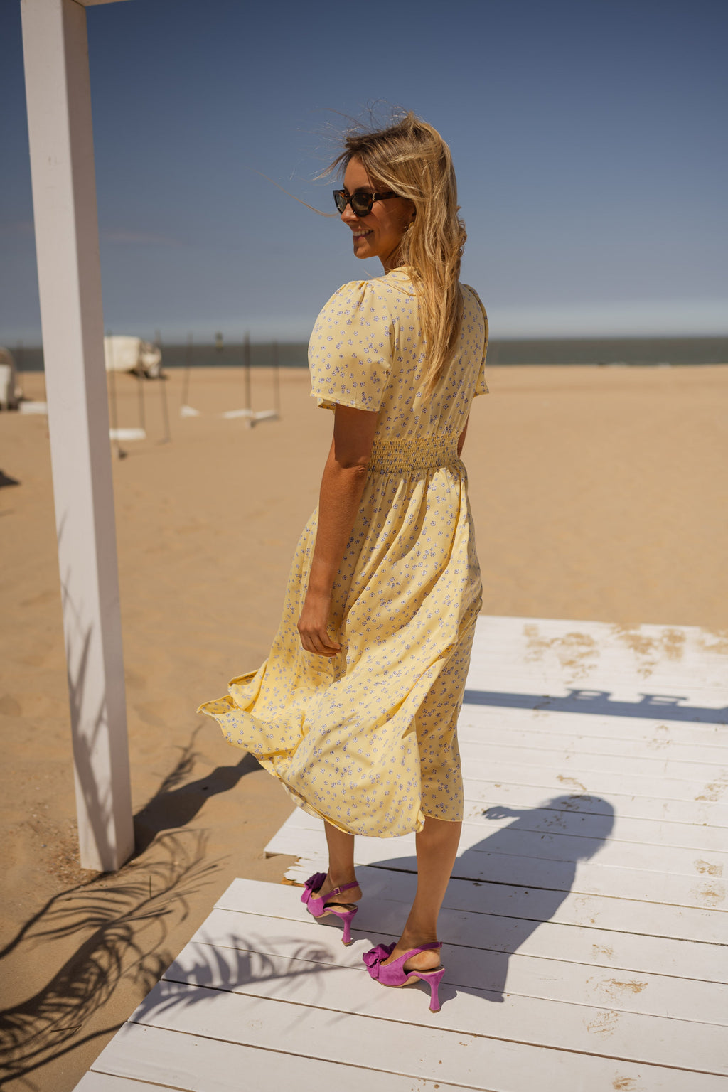 Robe Sutton - jaune