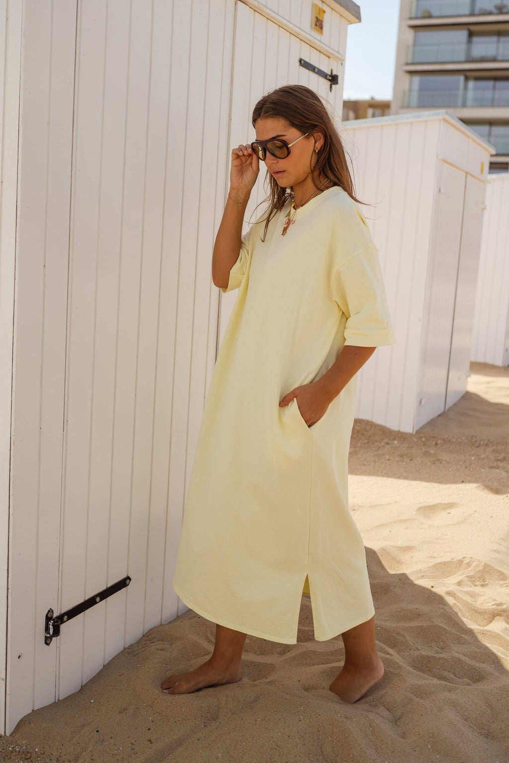Robe Suzy - jaune