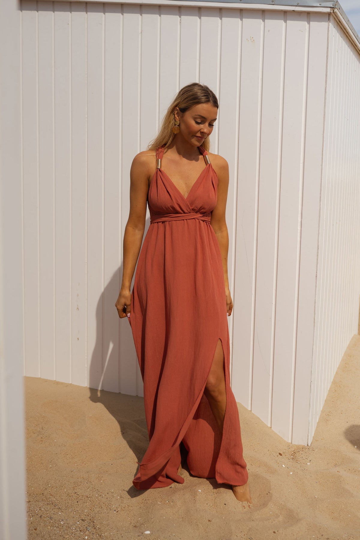 Robe Ysé - terracotta