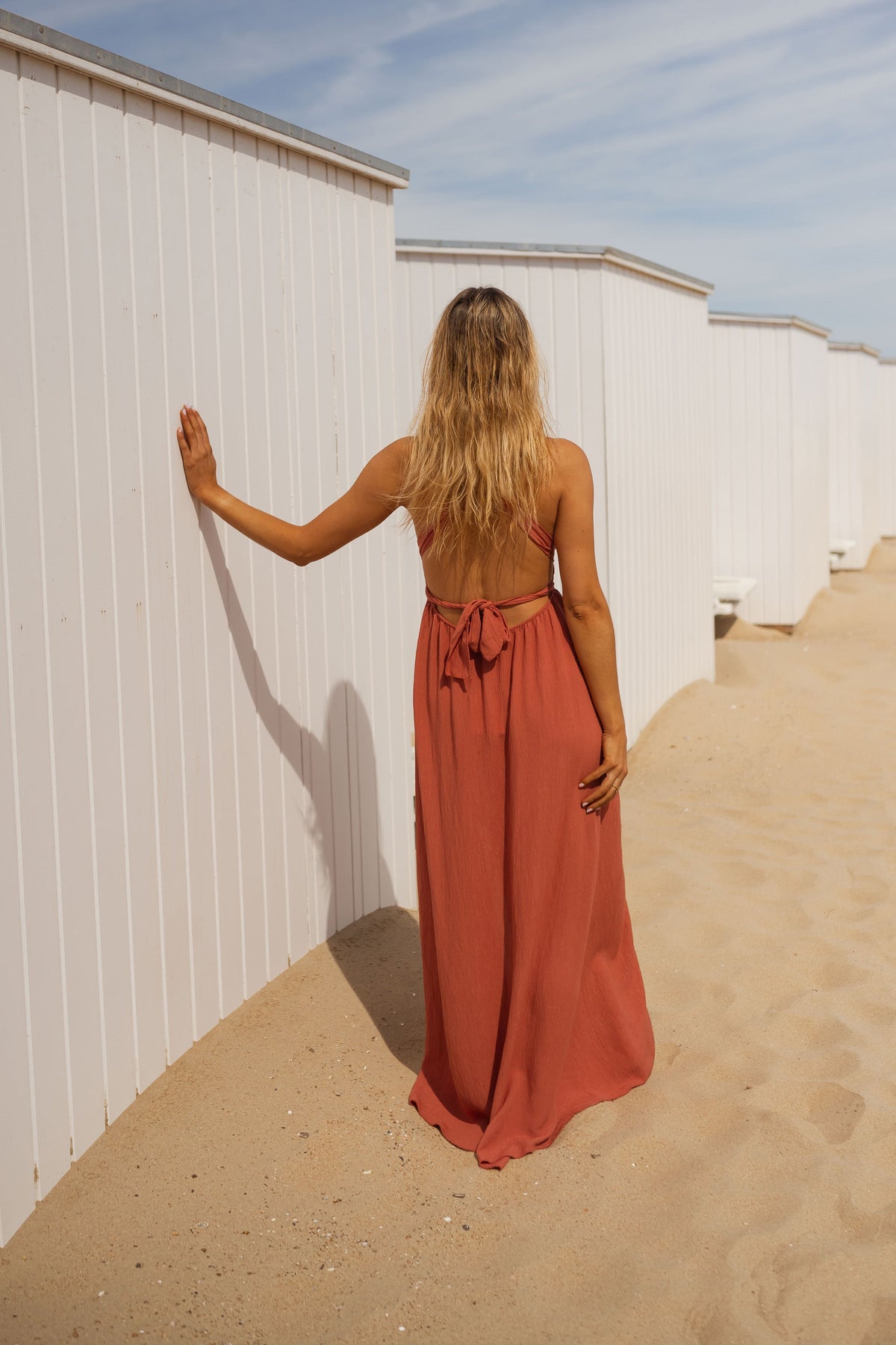 Robe Ysé - terracotta