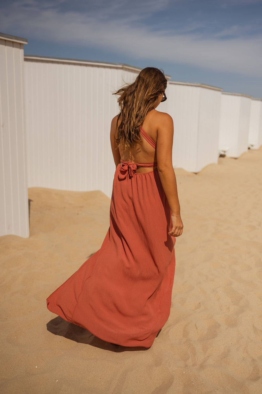 Robe Ysé - terracotta