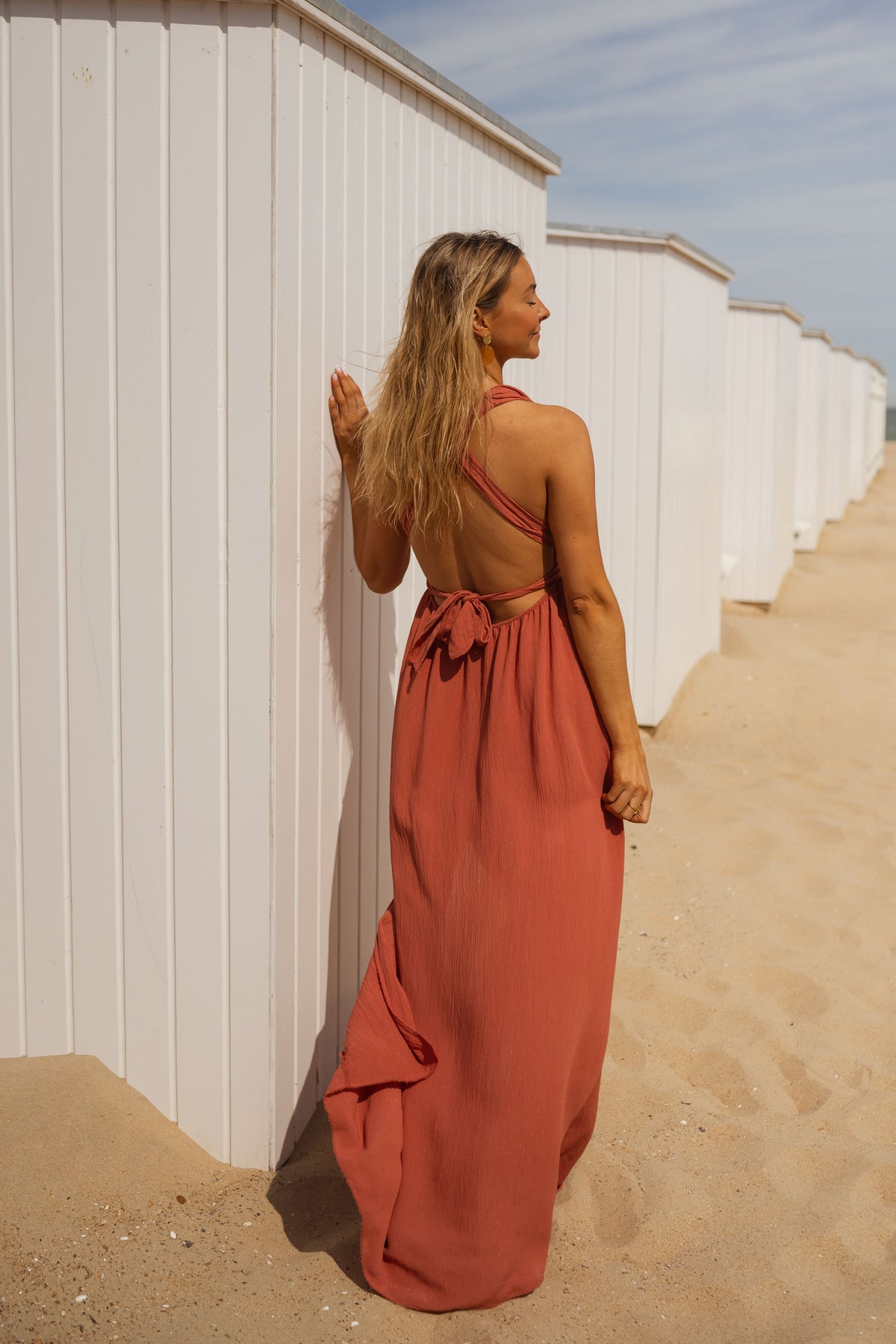Robe Ysé - terracotta