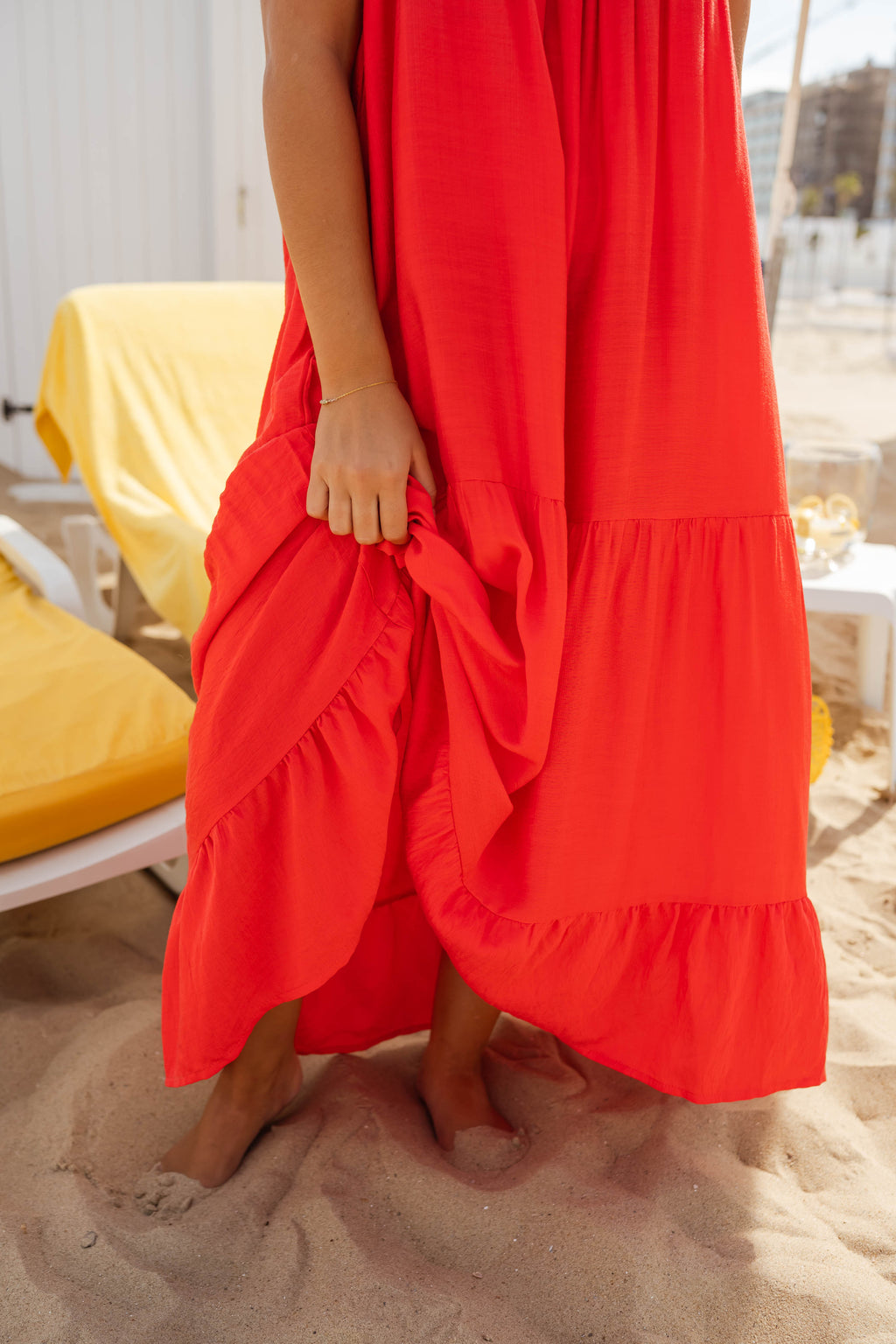 Robe Zohali - rouge