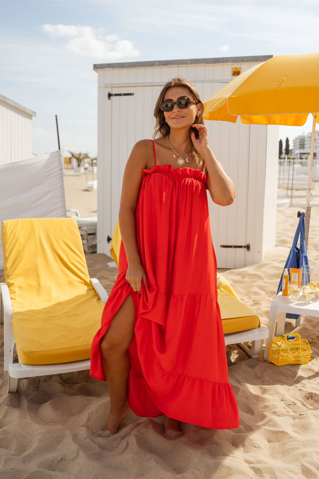 Robe Zohali - rouge