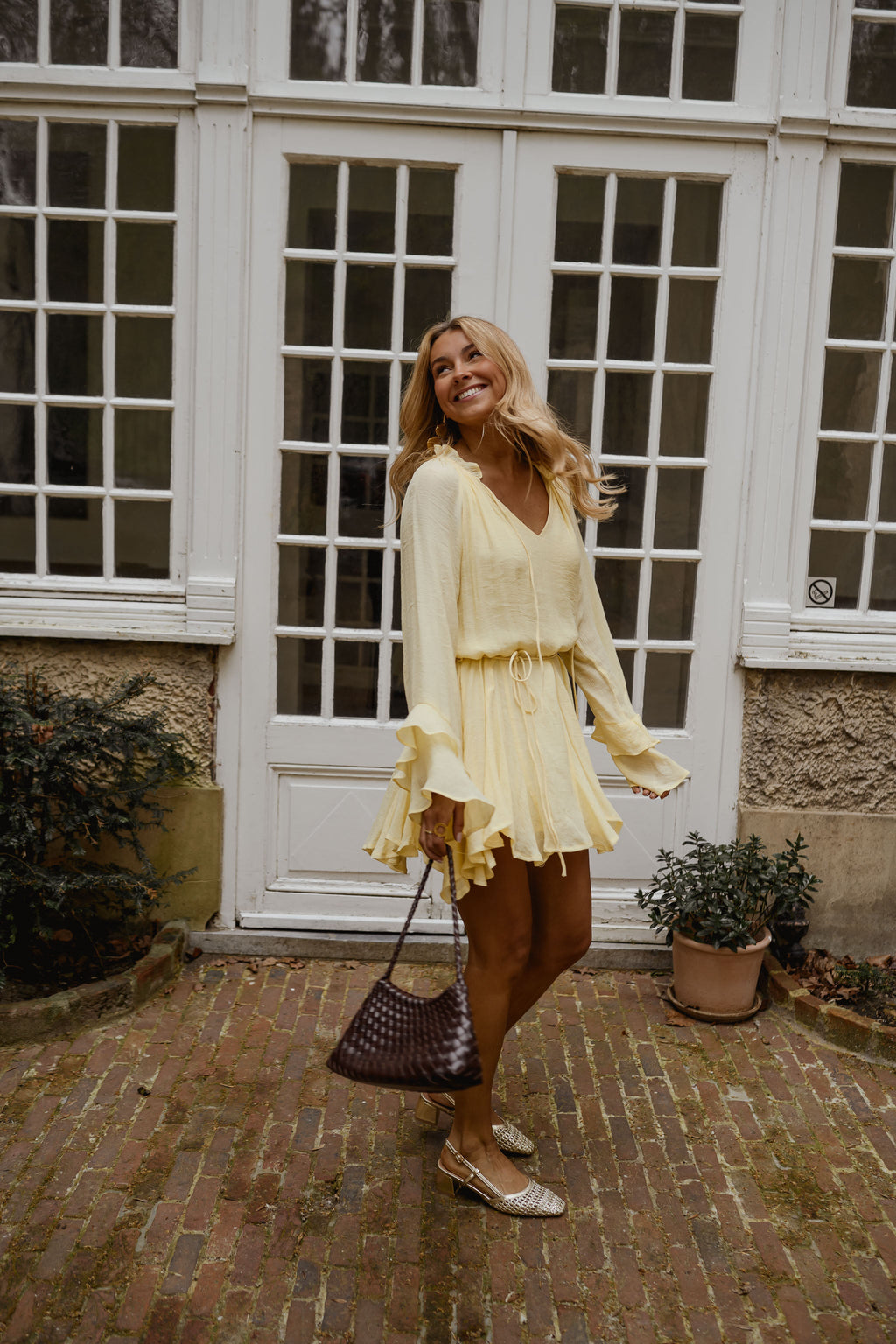 Robe Zora - jaune