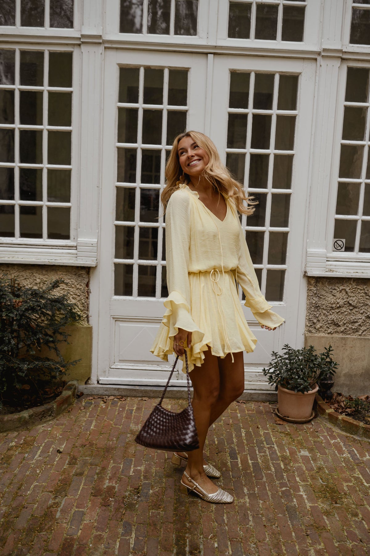 Robe Zora - jaune