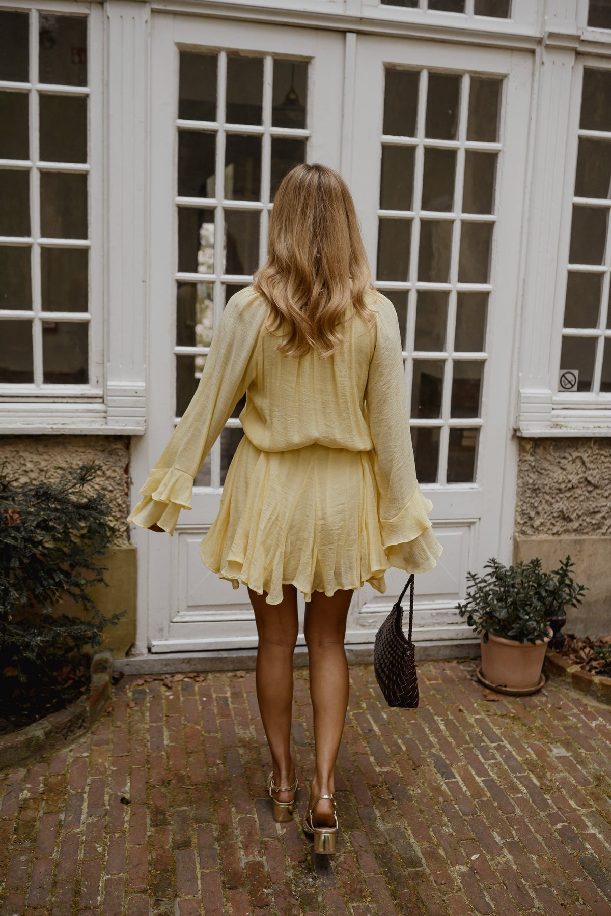 Robe Zora - jaune