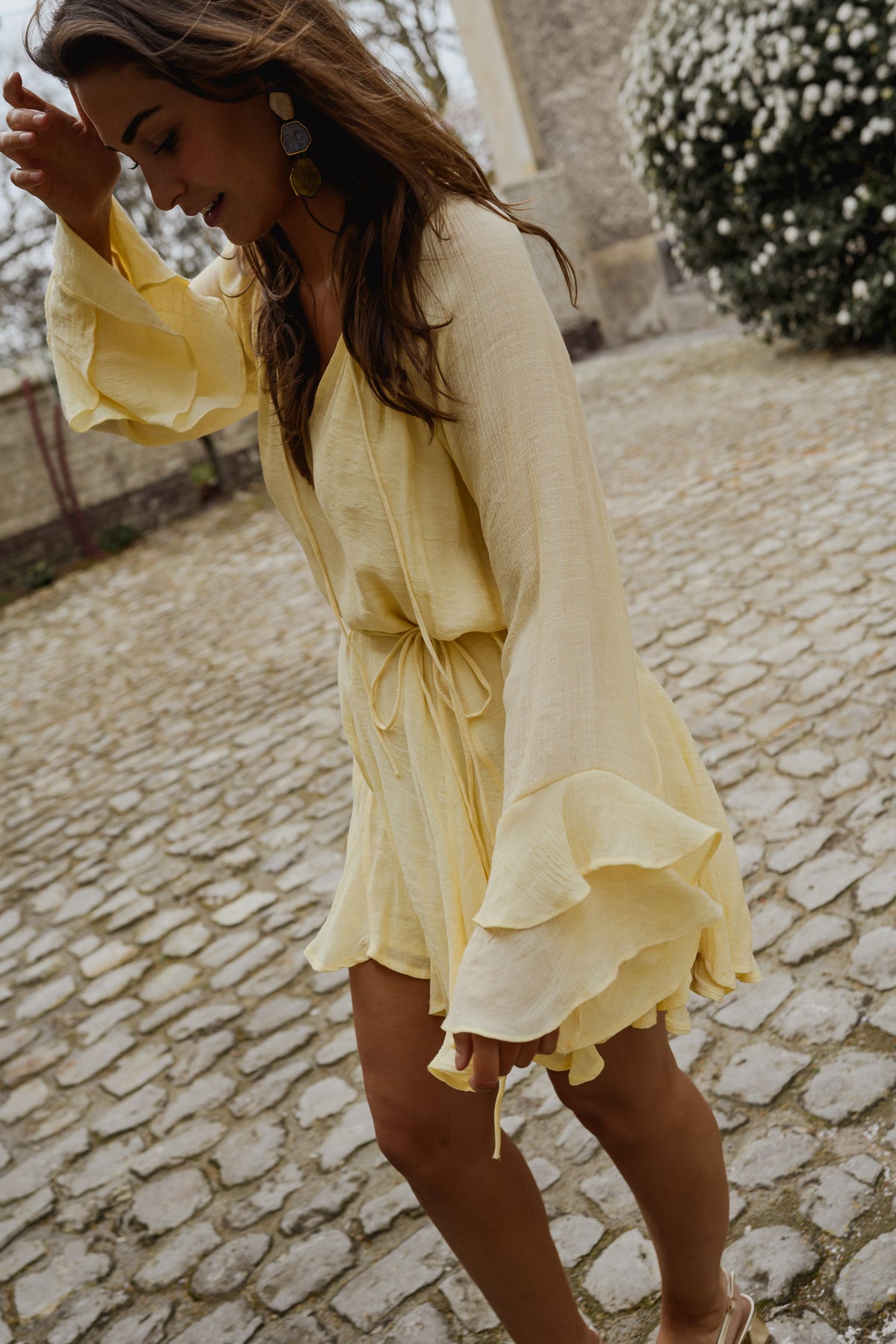Robe Zora - jaune