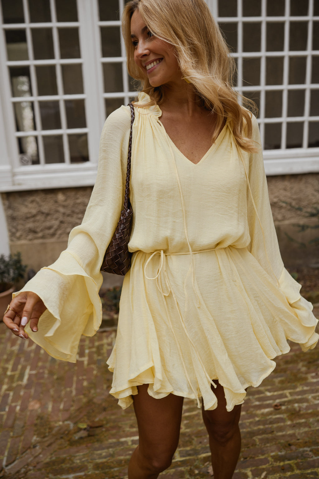 Robe Zora - jaune