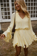 Robe Zora - jaune