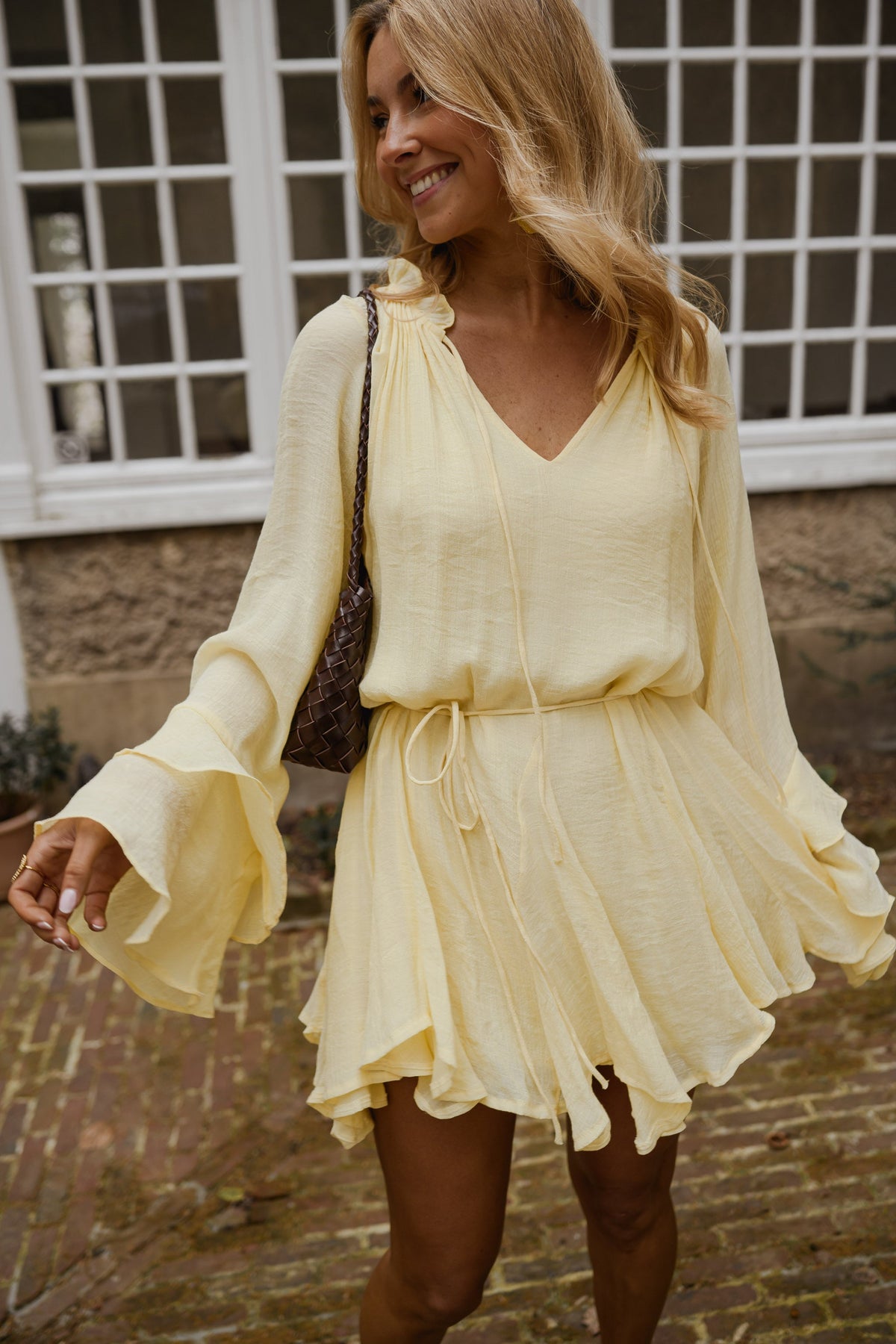 Robe Zora - jaune