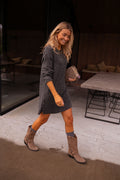Robe Gusto - gris foncé
