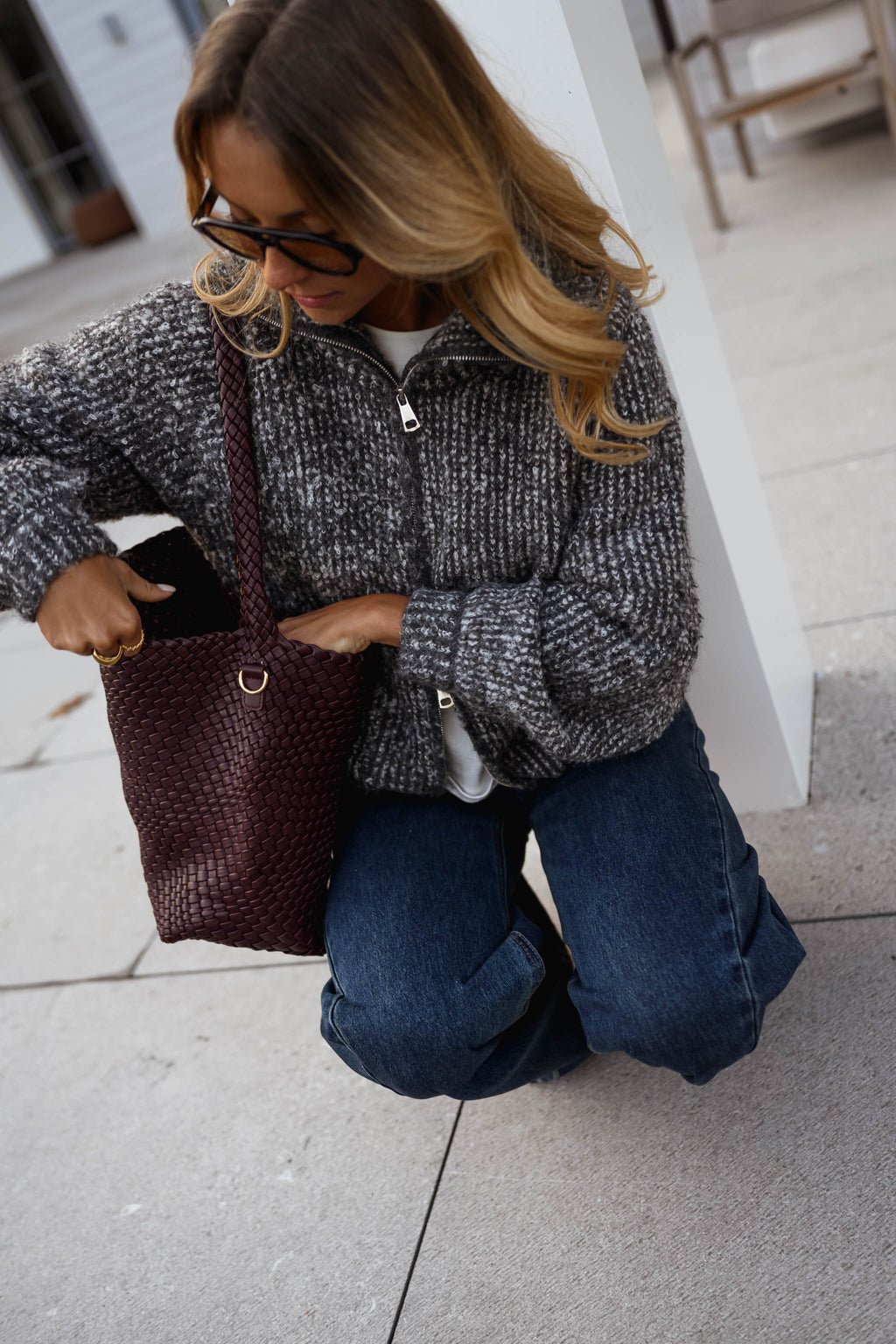 Sac Evie - bordeaux