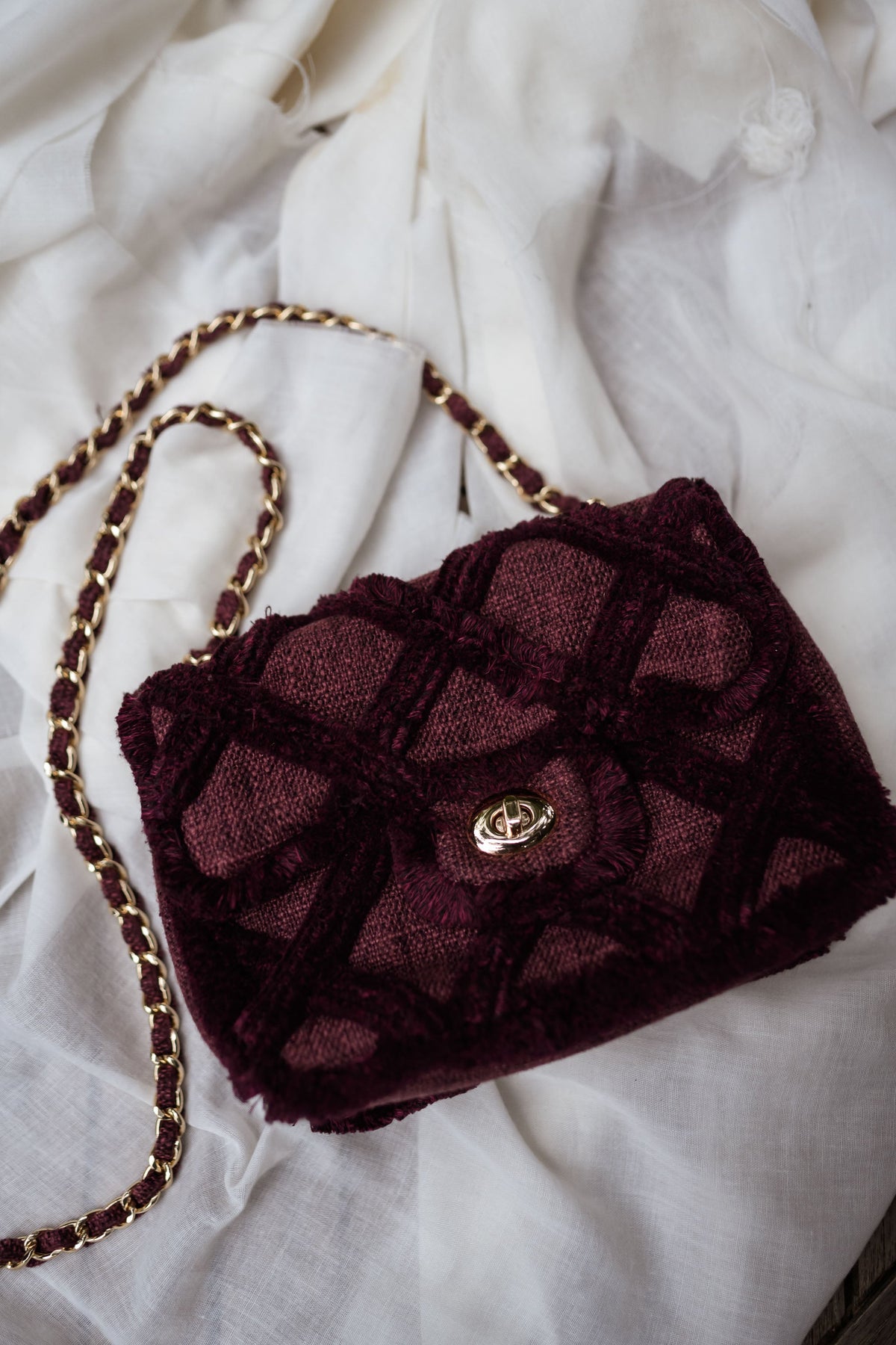 Sac Malon - bordeaux