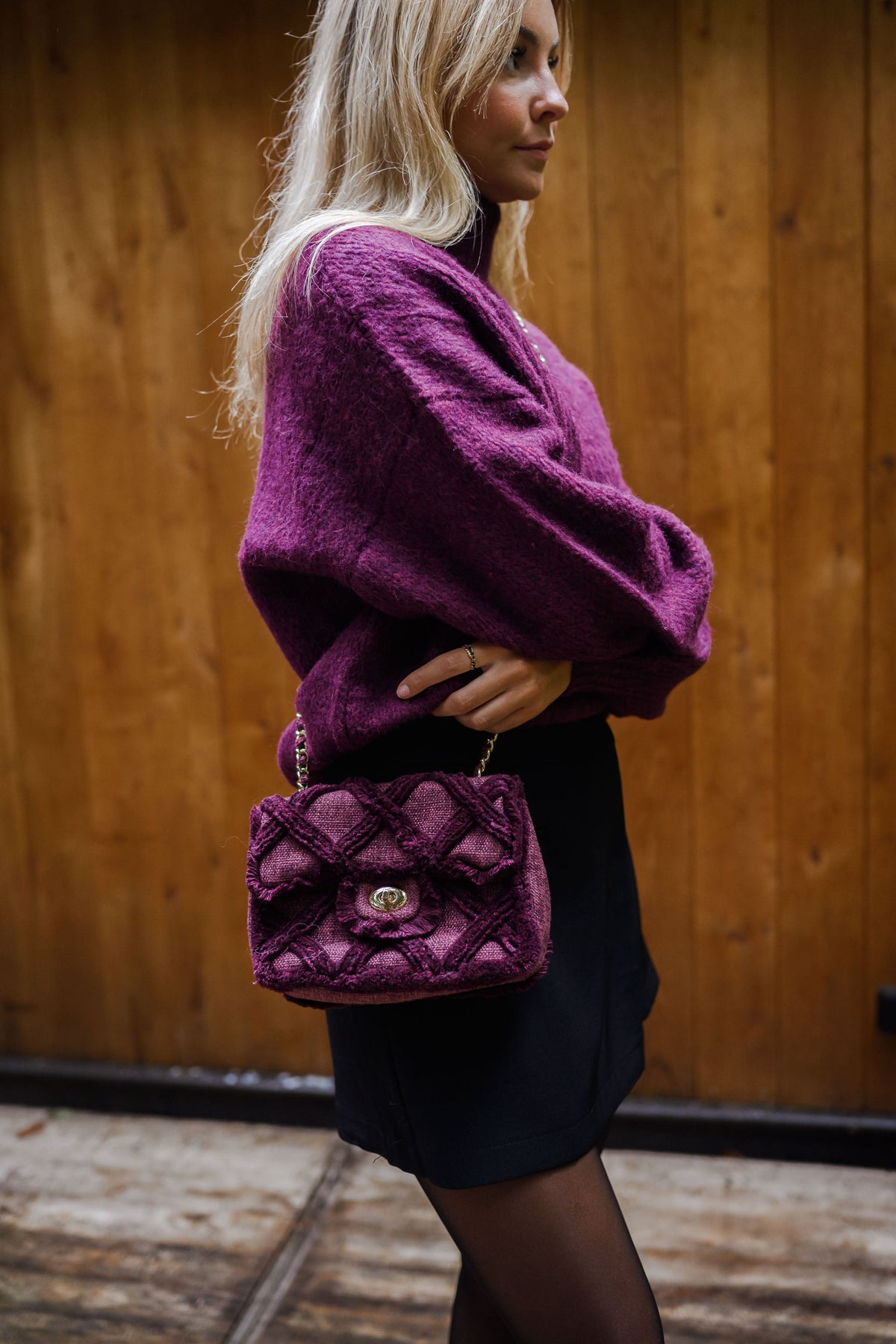 Sac Malon - bordeaux