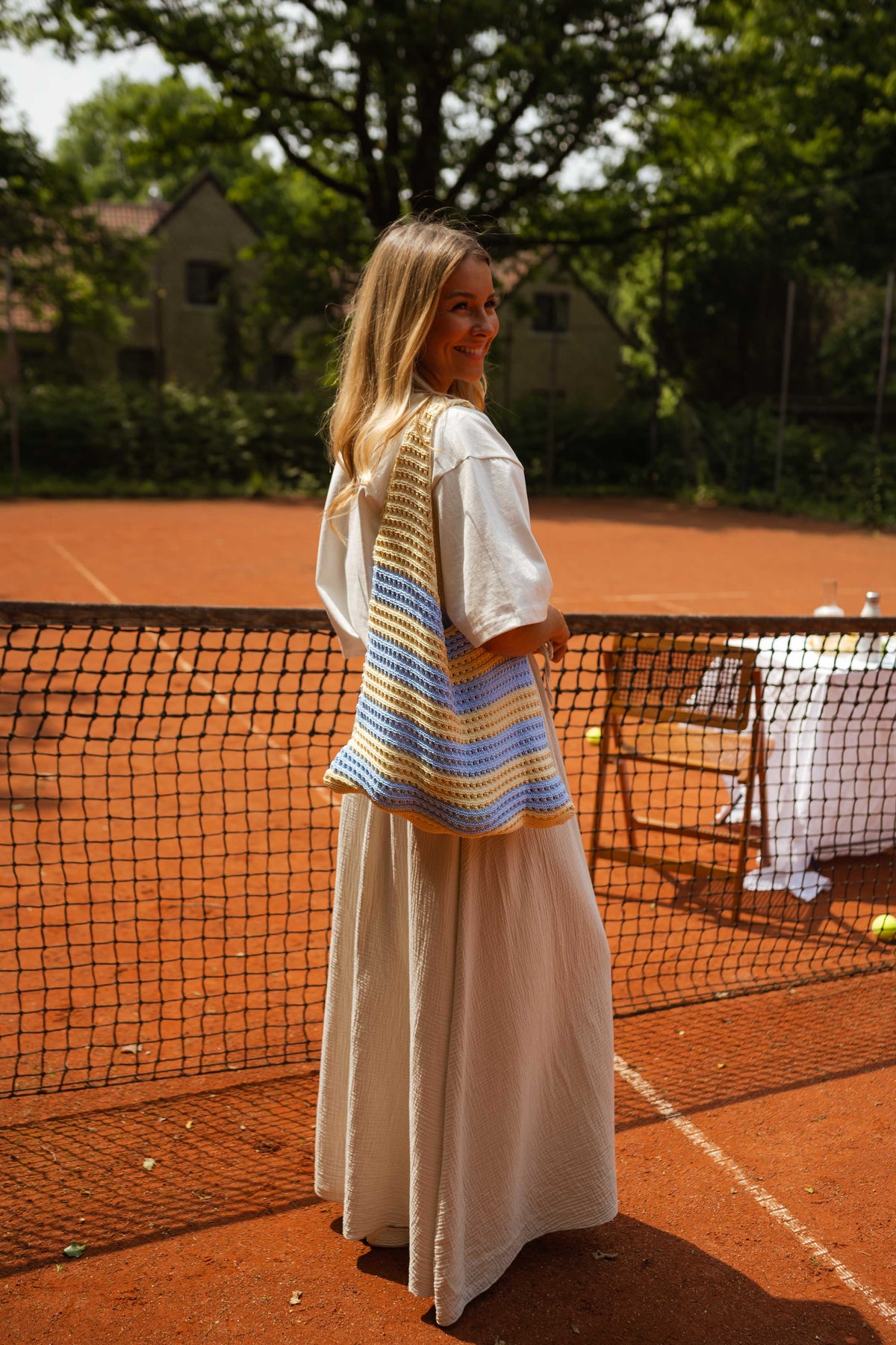 Sac Sary - jaune et bleu