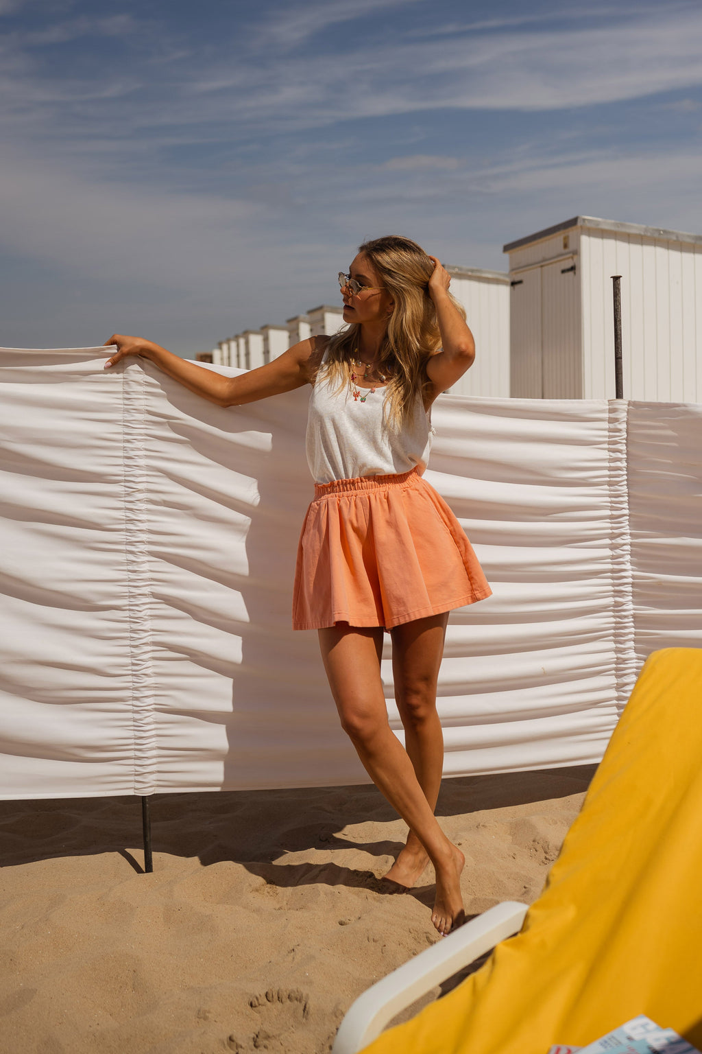 Short Erica - orange