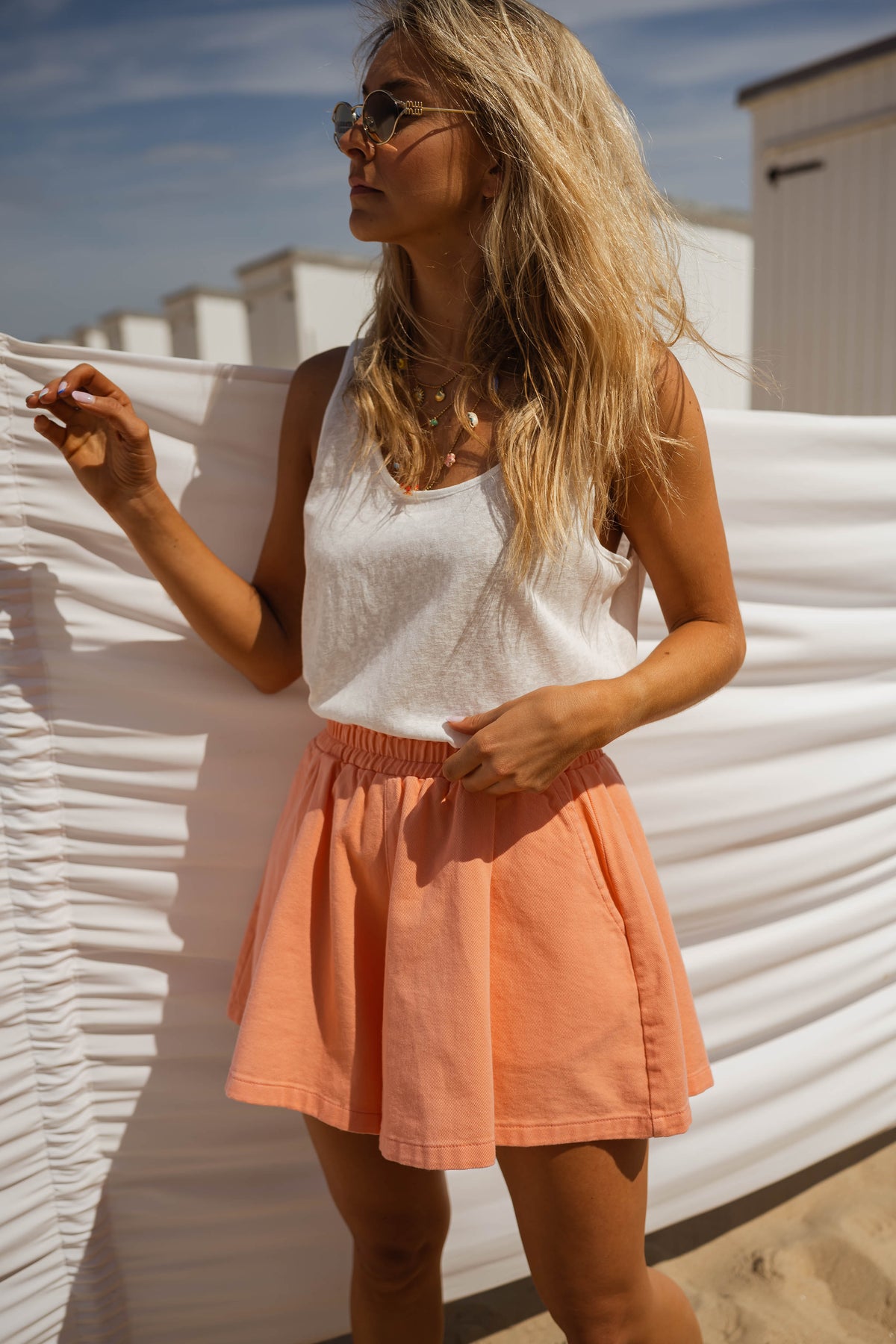 Short Erica - orange