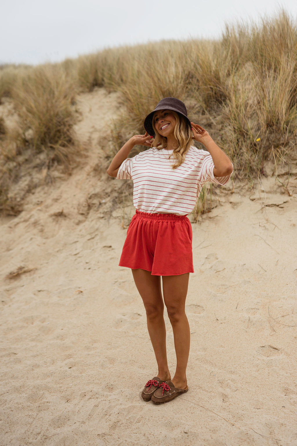 Short Issa - rouge en coton