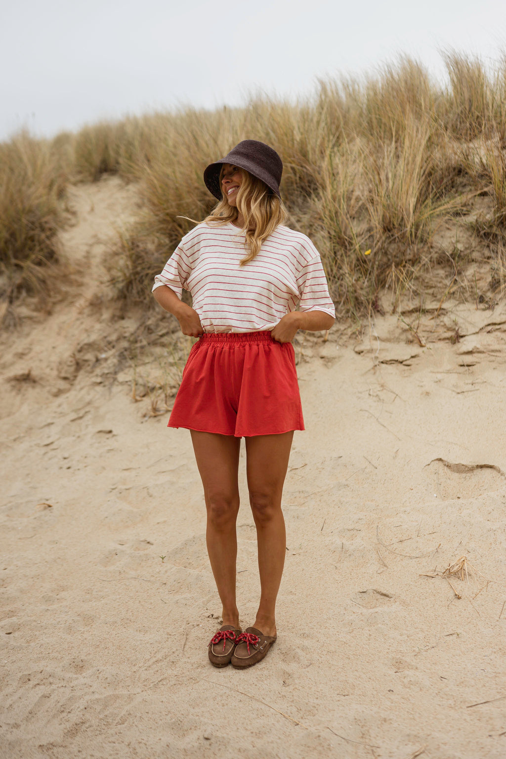 Short Issa - rouge en coton