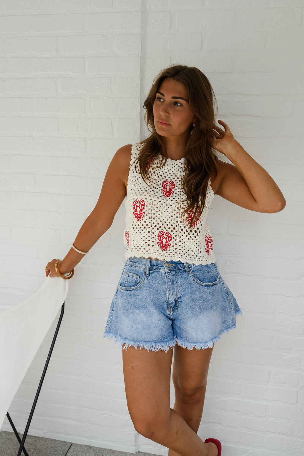 Short Lilian - bleu en jeans