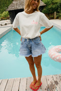Short Lilian - bleu en jeans