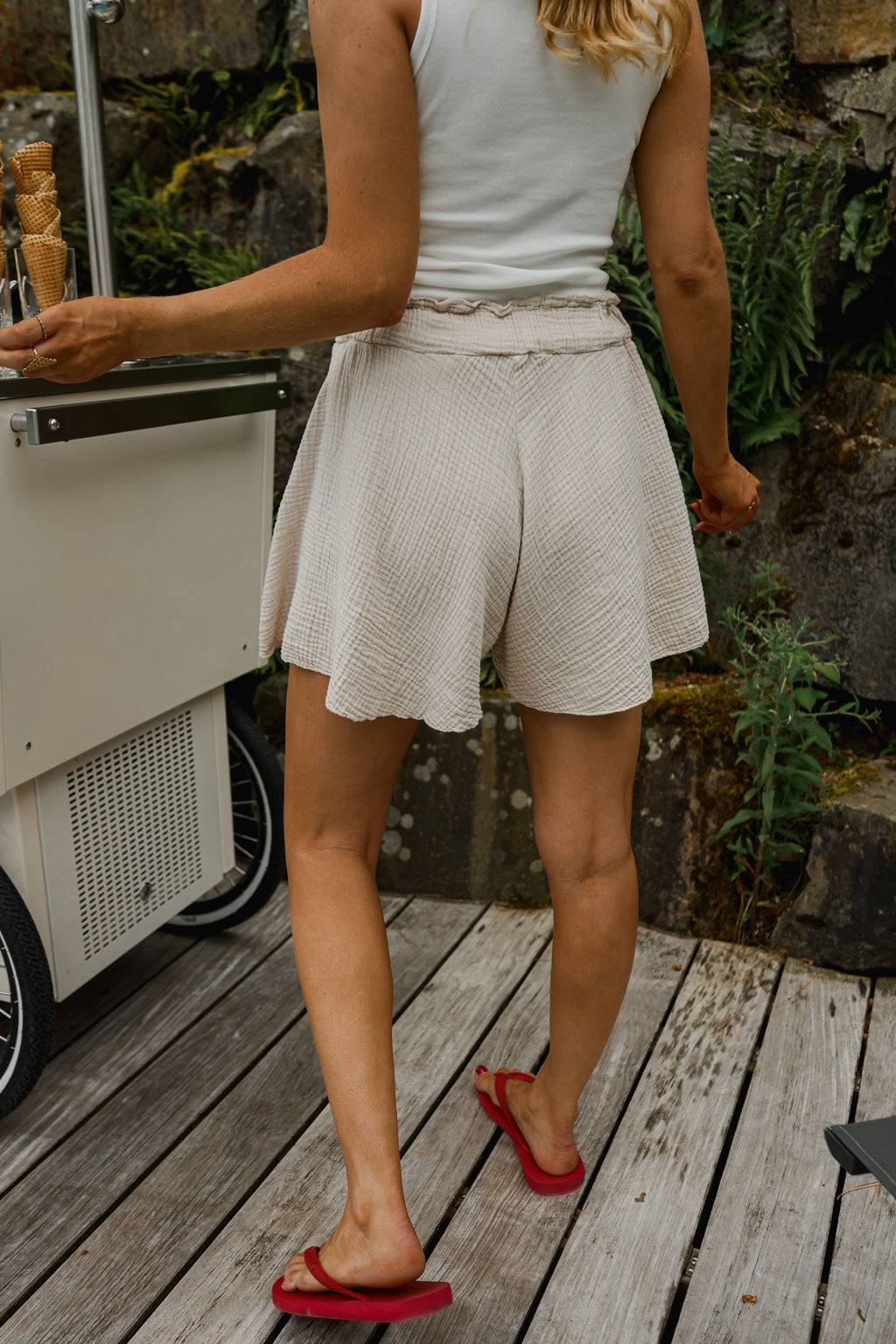 Short Viena - beige