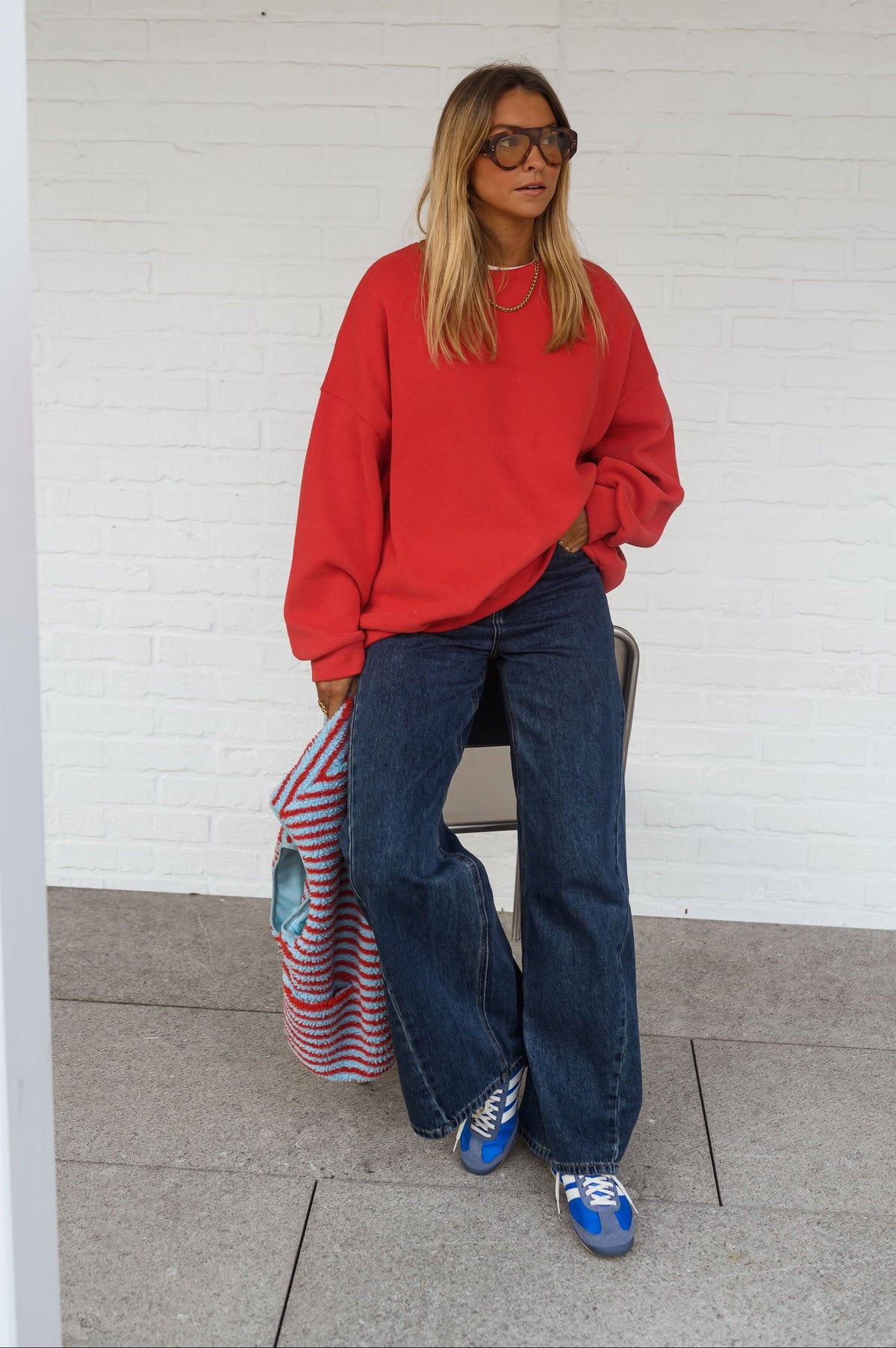 Sweat Marjo - rouge