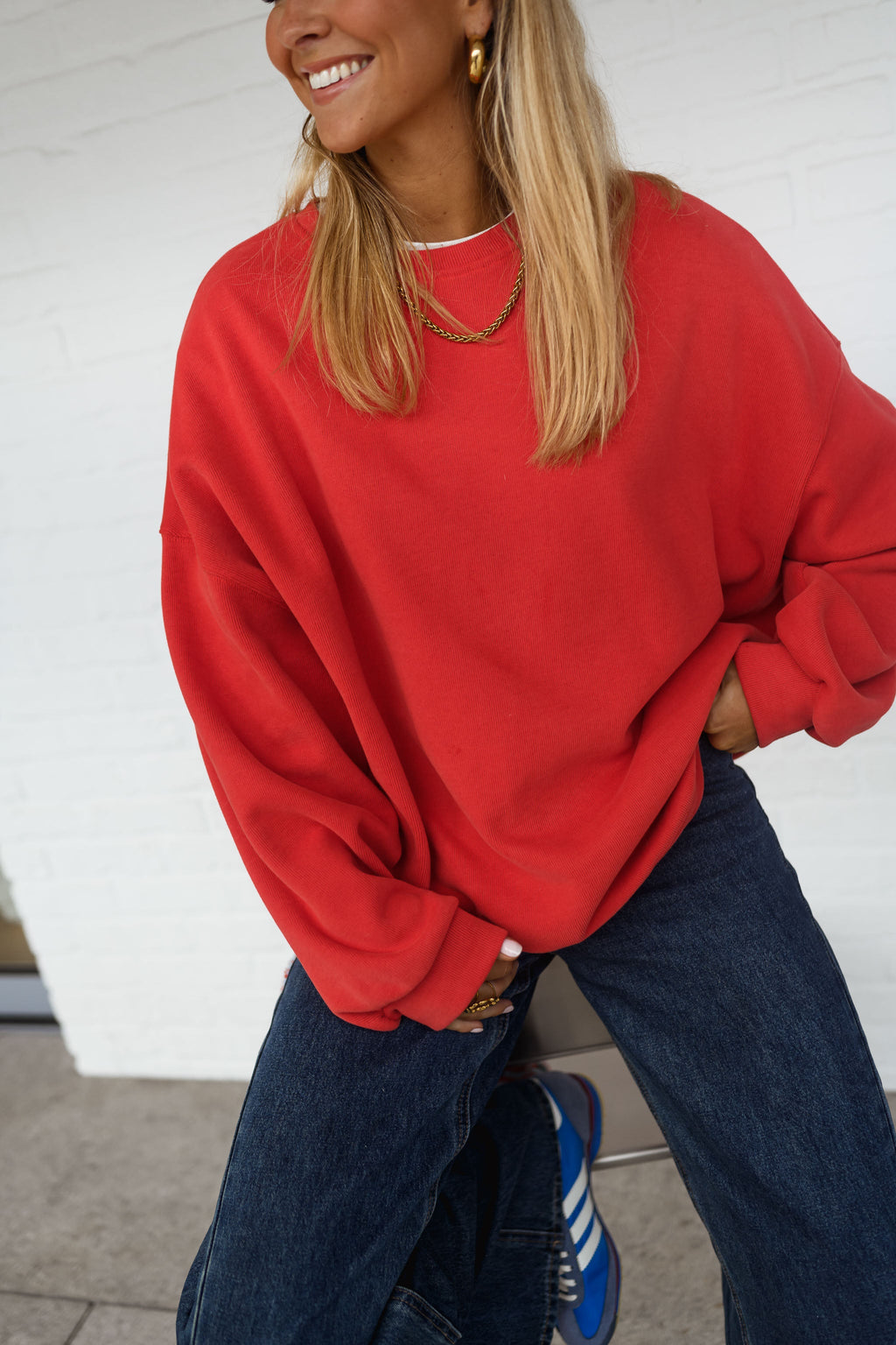 Sweat Marjo - rouge