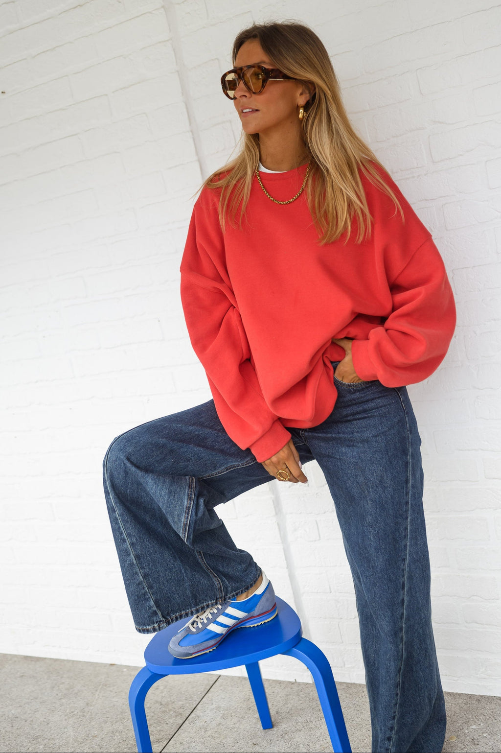 Sweat Marjo - rouge