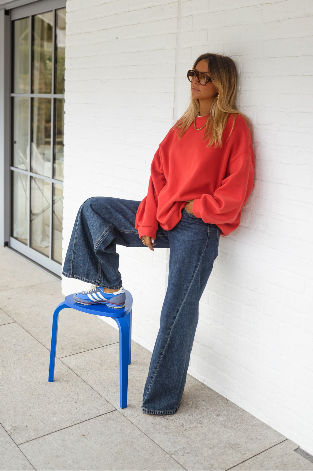 Sweat Marjo - rouge