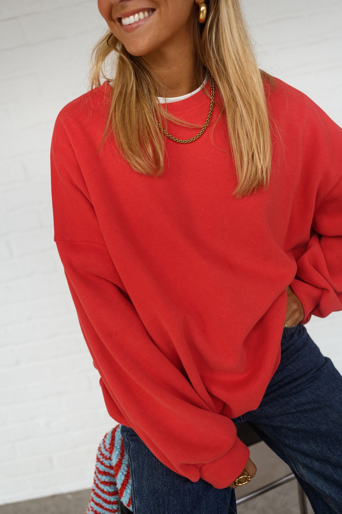 Sweat Marjo - rouge