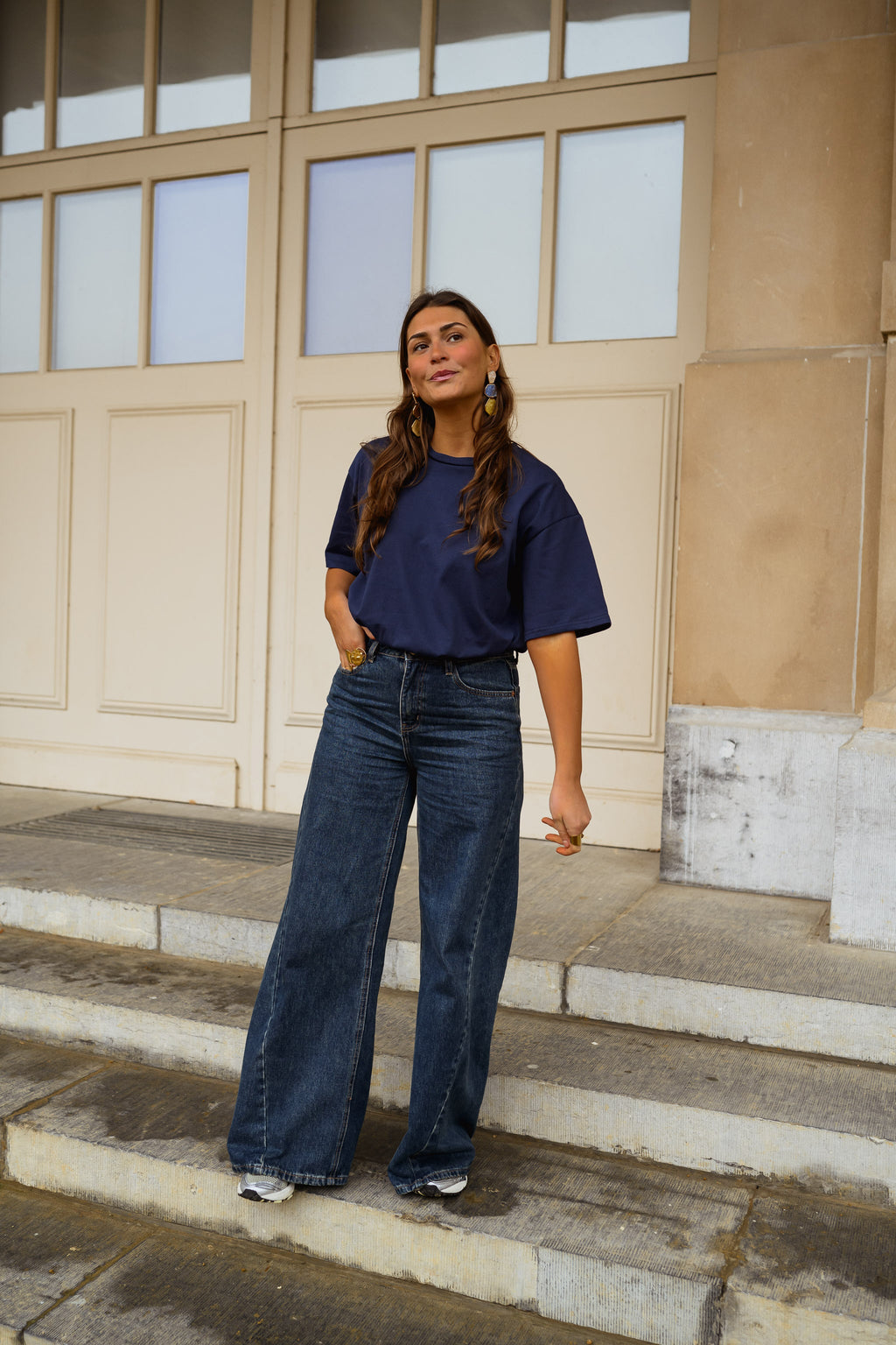 T-shirt Avery - bleu