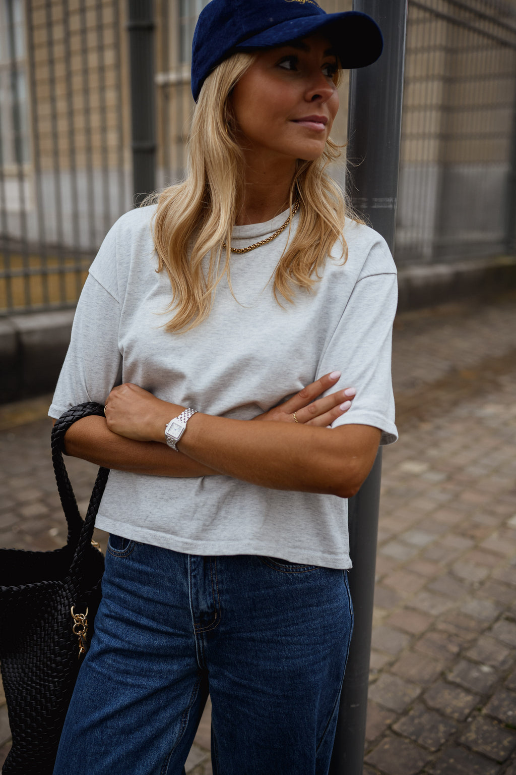 T-shirt Avery - gris