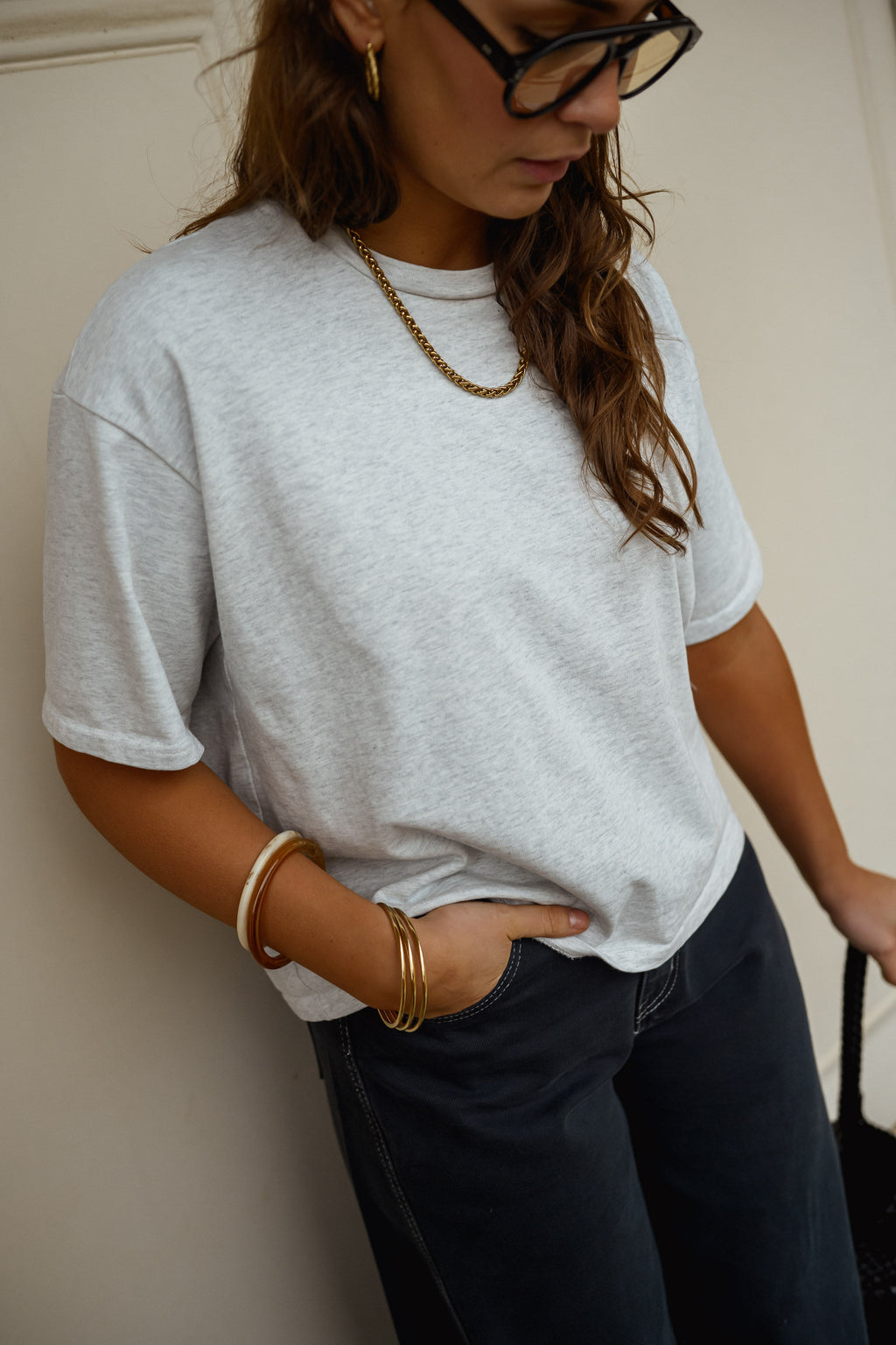 T-shirt Avery - gris