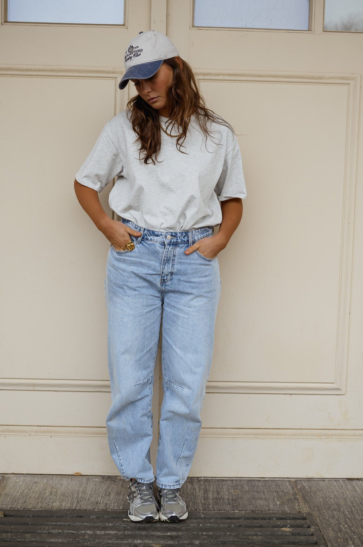T-shirt Avery - gris